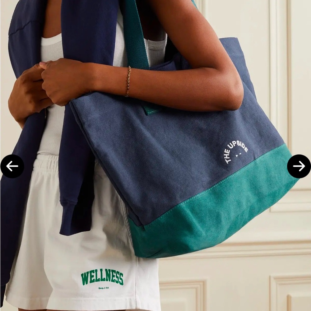 THE UPSIDE Hudson Two-Tone Canvas Tote